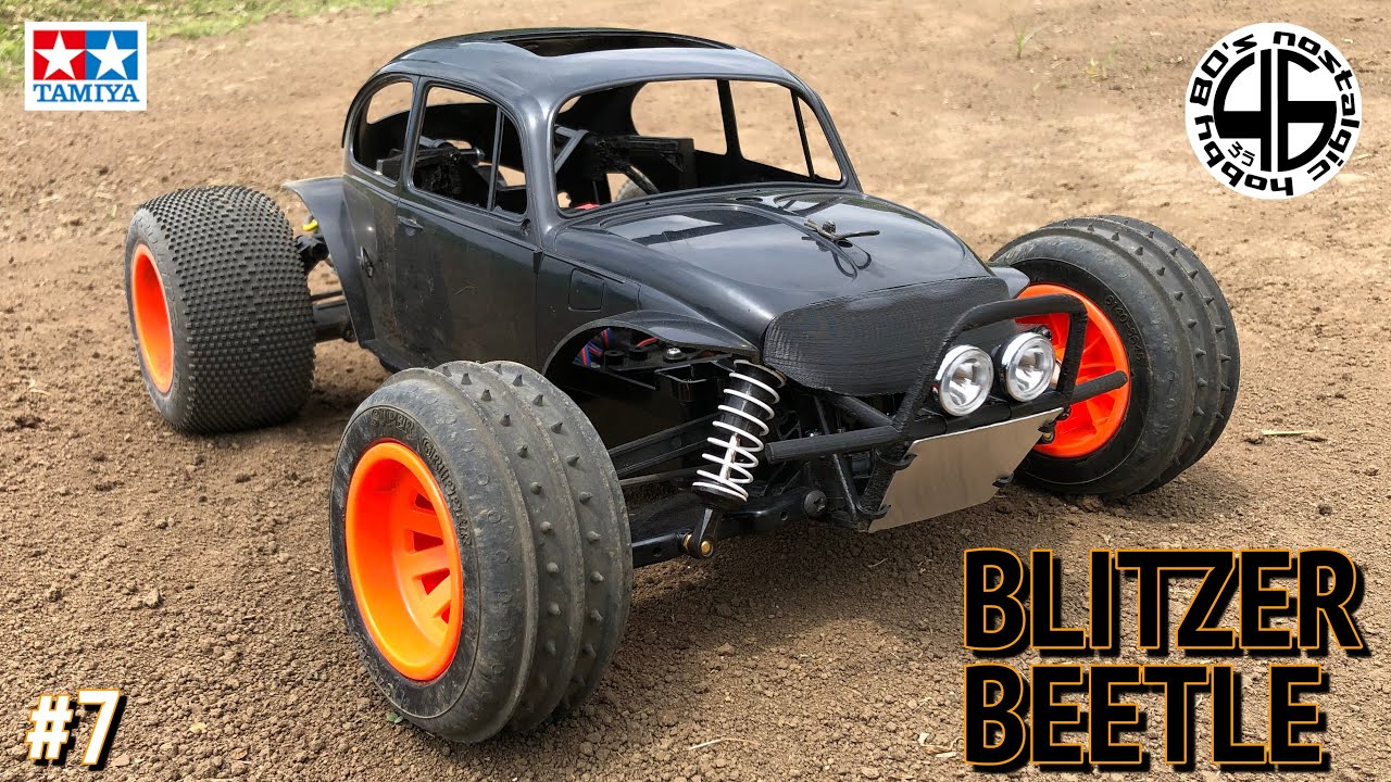 タミヤ ブリッツァービートル＃7「タイヤテスト」tamiya blitzerbeetle bajabug_custom