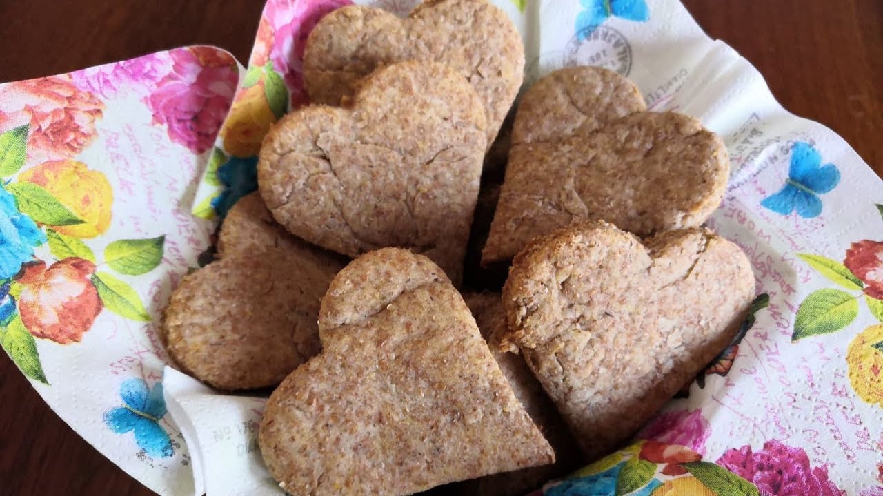 BISCOTTI INTEGRALI AL COCCO SENZA ZUCCHERO E VEGANI