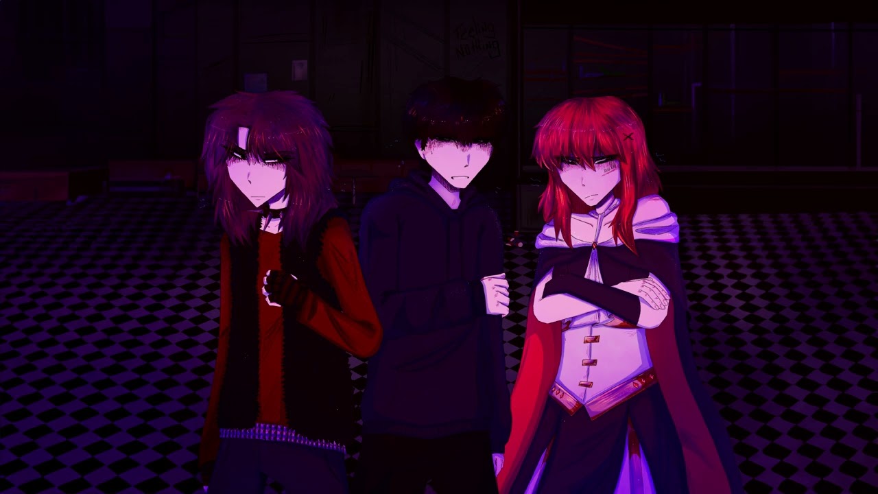 kets4eki x 6arelyhuman x asteria - feeling nothing