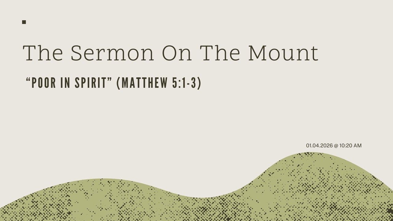The Poor in Spirit