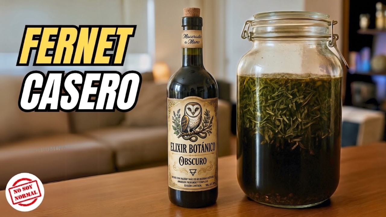 Como hacer Fernet CASERO paso a paso