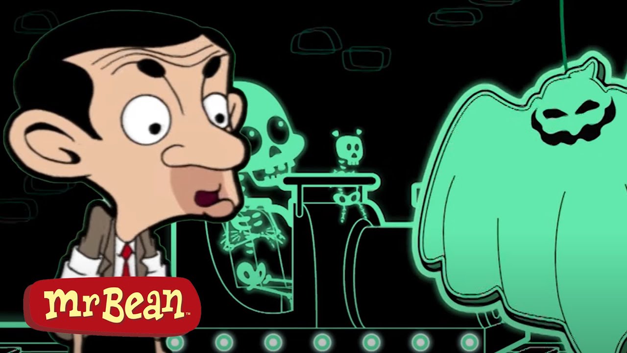 The Ghost Train | Mr Bean Animated Season 2 | Funny Clips | Mr Bean Cartoons