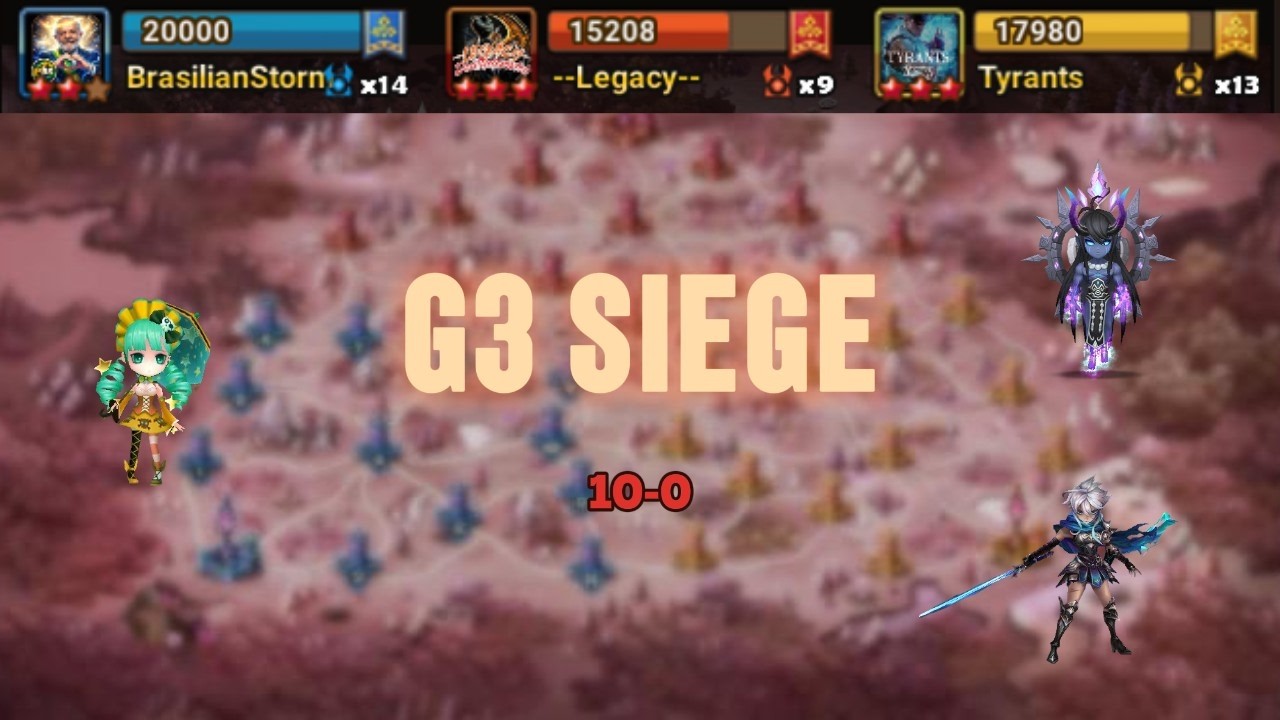 G3 SIEGE EU | BrasilianStorm vs --Legacy-- vs Tyrants