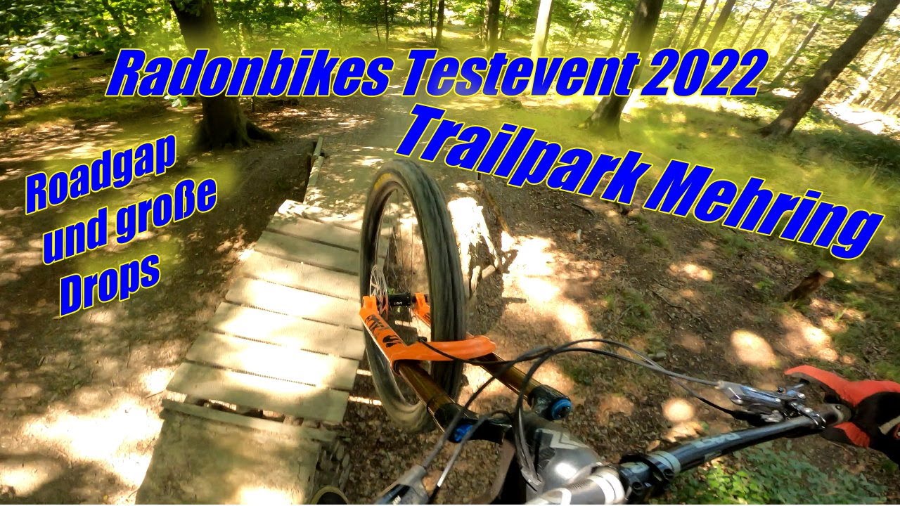 @radonbikes Testevent 2022 im Trailpark Mehring | Swoop 10.0 9.0 Deft fast alle Lines #forbidden