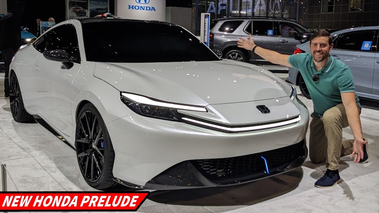 *HANDS ON* The Honda Prelude Concept returns the Iconic Coupe to America // Type R Coming?!