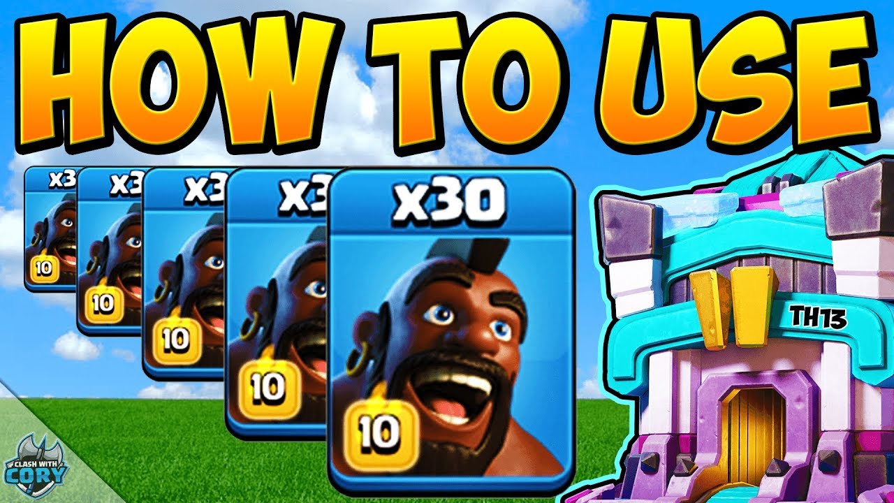 HOW TO USE HOGS AT TH13! TH 13 Hog Attack Strategy 2020 | Town Hall 13 COC