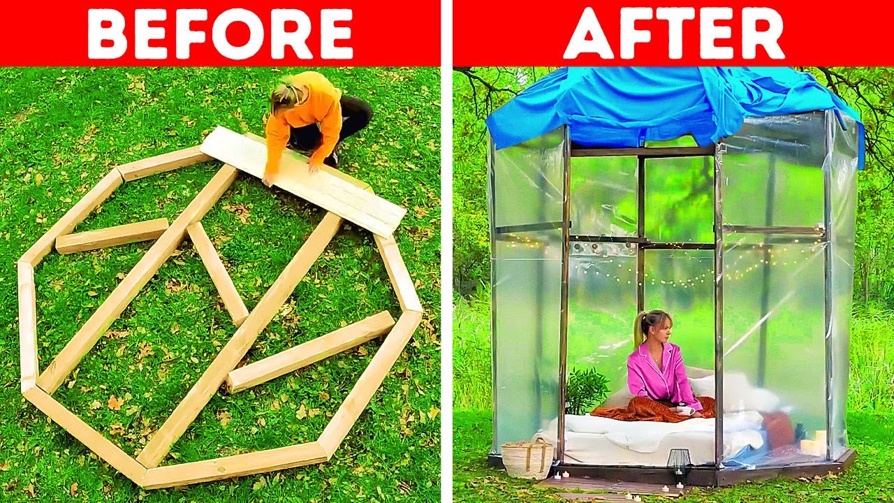 Build Your Own Little Dream House || Amazing Projects Made From Wood
