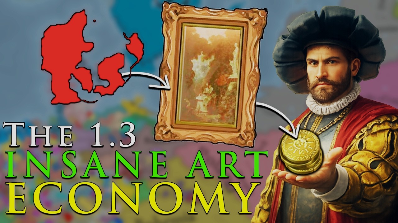 Build an INSANE ECONOMY through Art in EU5 1.3