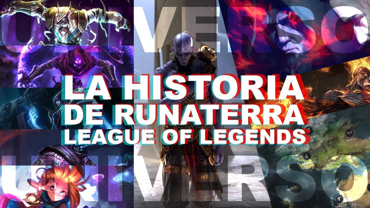 EL ORIGEN DEL MUNDO DE LEAGUE OF LEGENDS | Universo Lol con Halo | Historia de Runaterra