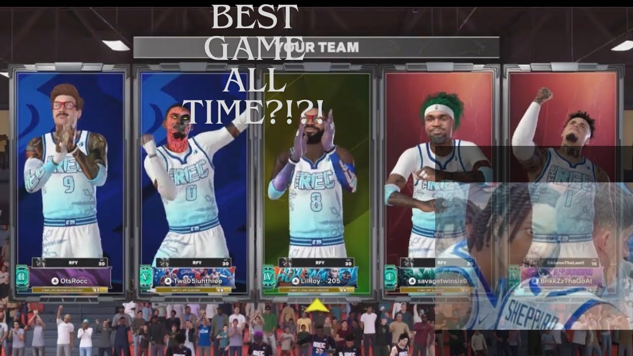 We back in the Rec with it NBA2k26 REC