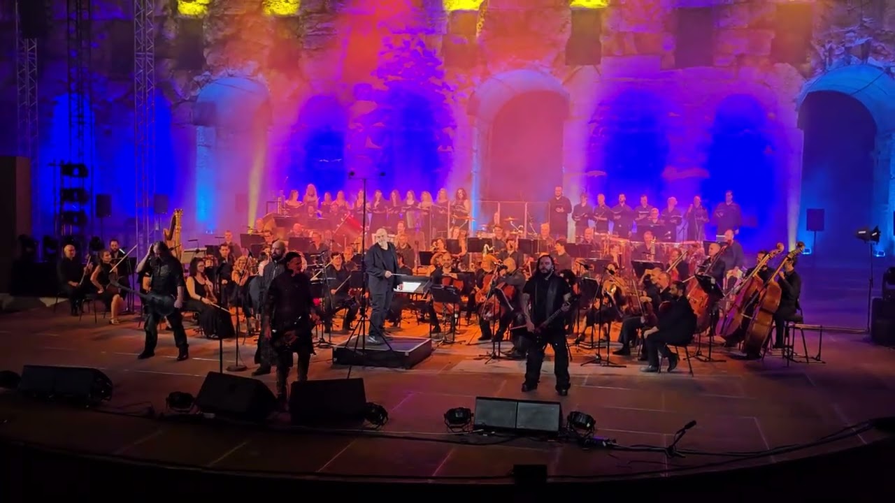 Septicflesh - Anubis, live at Odeon of Herodes Atticus, Athens Greece, 28/9/24