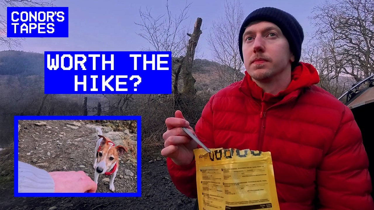 Chilly winter camping at Loch Achray, plus a hike up Ben A'an - Scottish outdoors vlog