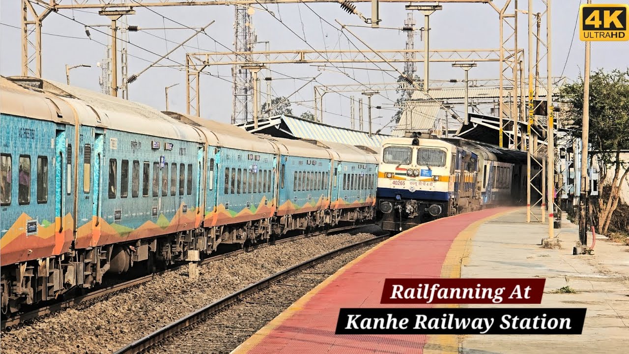 [PART-32] Railfanning At Kanhe I Humsafar +Deccan+Koyna+Udyan+Konark I High Speed Action in CR Zone.