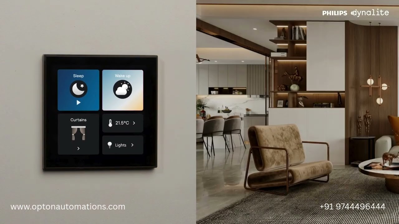 Philips Dynalite Revolution Touch Keypad |  