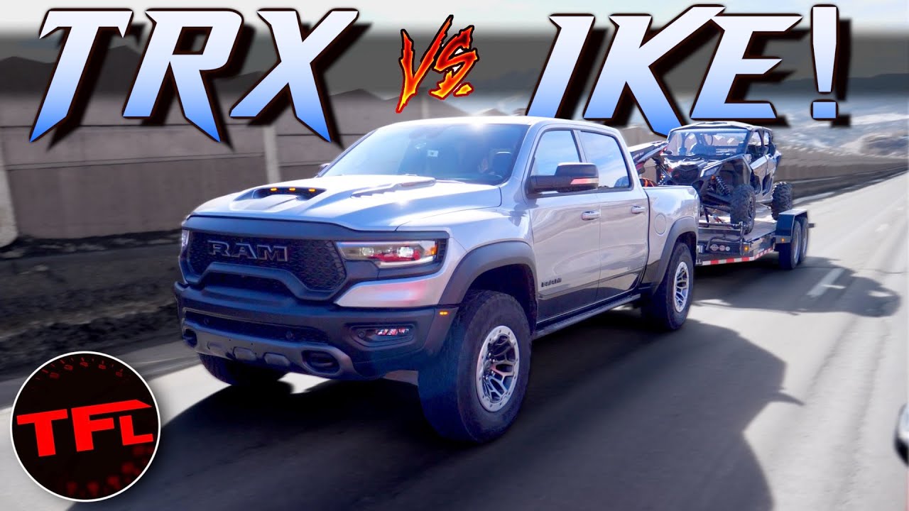 Maxed Out! Watch The 702 HP Ram TRX Take On The World's Toughest Towing Test