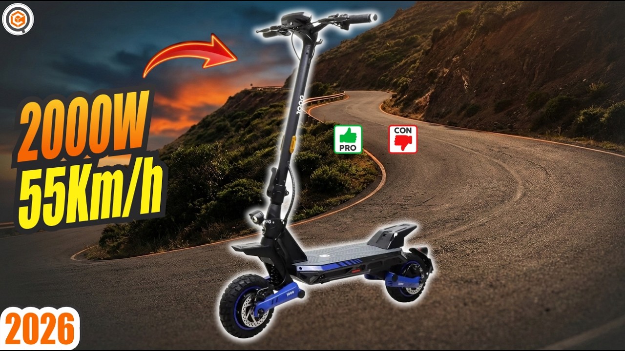 2000W DE PURA FORÇA! 🚀 Joog G12 T3: O Patinete que desafia as regras!