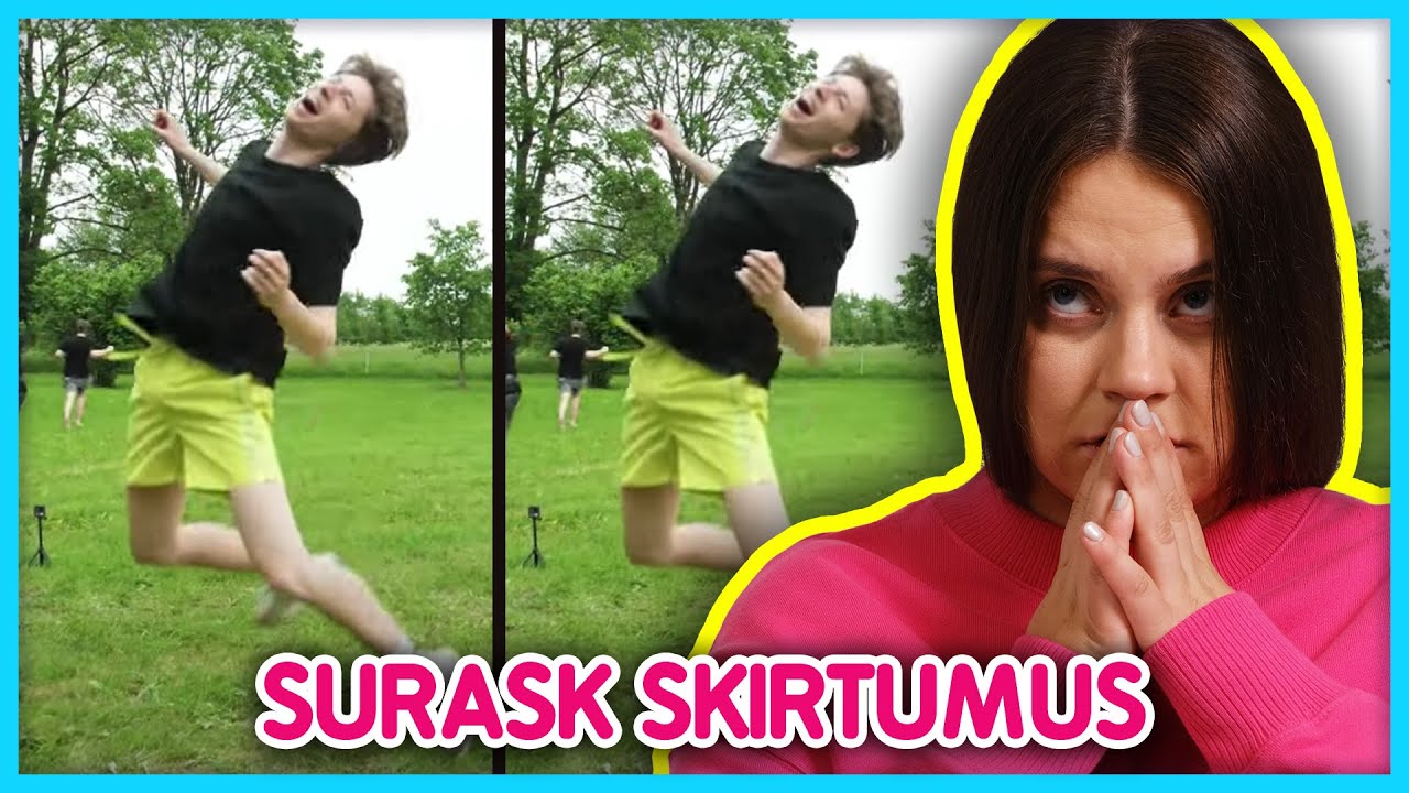 Surask 2 skirtumus | Tikrinam akių a&scaron;trumą | Talžūnas, STIMOMEDIA, Lauritta, Vėjas | PILDYK Ofisas
