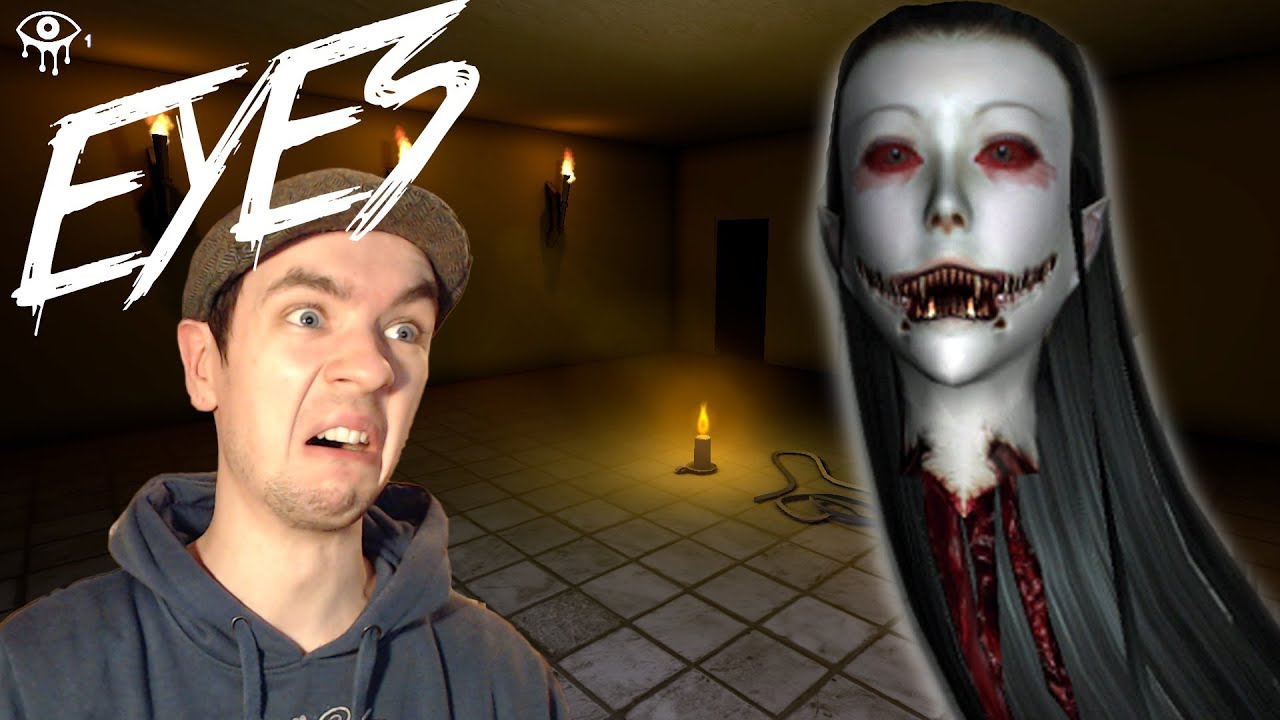 Eyes | BEST BURGLAR EVER! | Indie Horror Game | Commentary/Face Cam