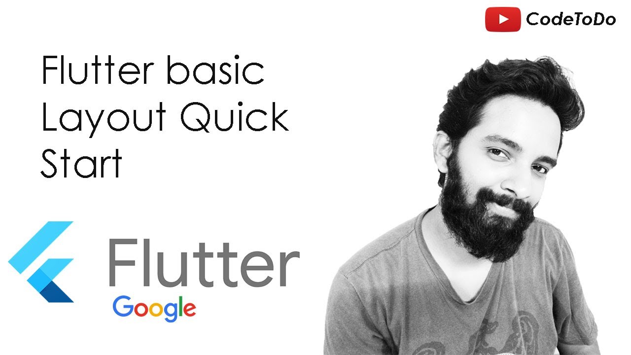 Flutter App Layout Quick Start Tutorial  | Understanding (Rows And Columns)