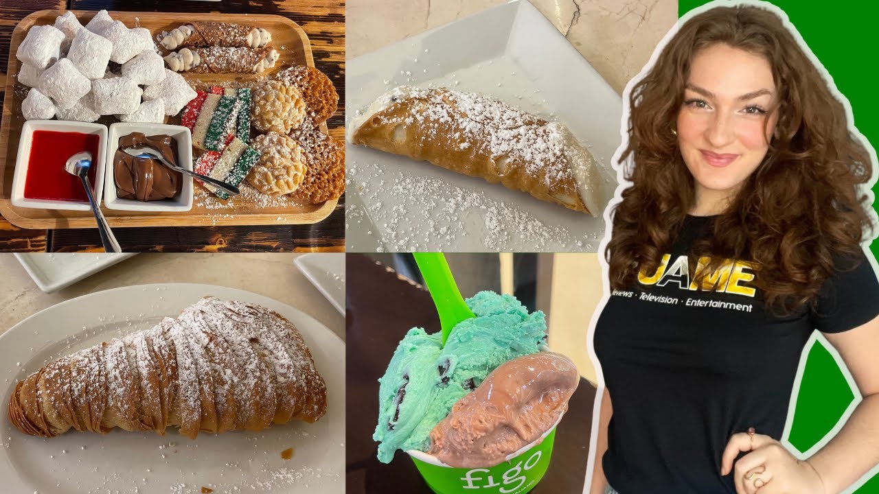 I Tried NYC's BEST Authentic Italian Desserts! Food Guide For Manhattan! New York Food & Travel Tips