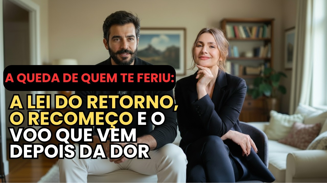 A QUEDA DE QUEM TE FERIU: A Lei do Retorno, o Recomeço e o Voo que Vem Depois da Dor