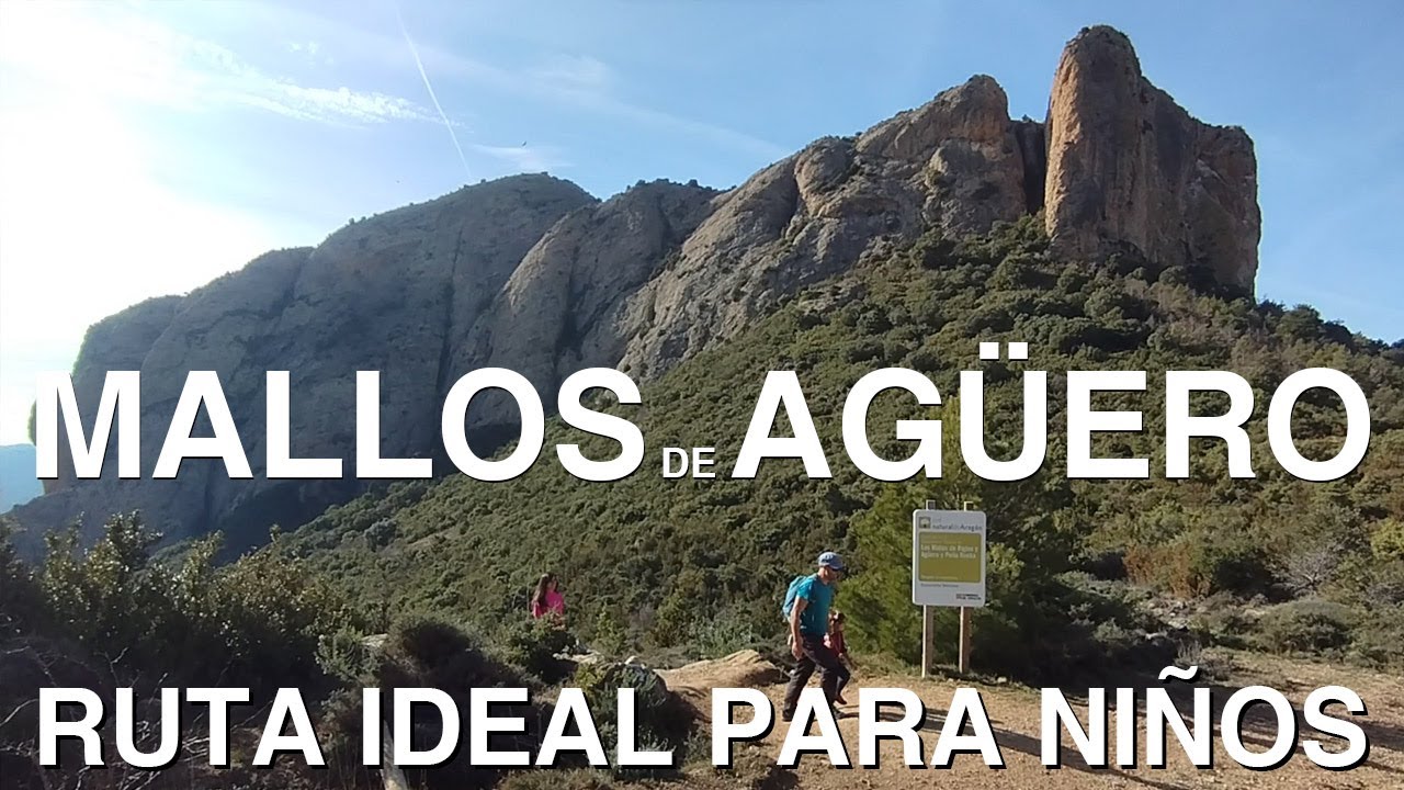VUELTA a los MALLOS de AGÜERO. RUTA IDEAL PARA NIÑOS/AS...