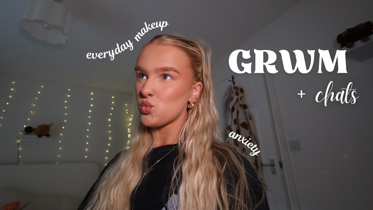 GRWM | cruelty free makeup, gratitude & anxiety