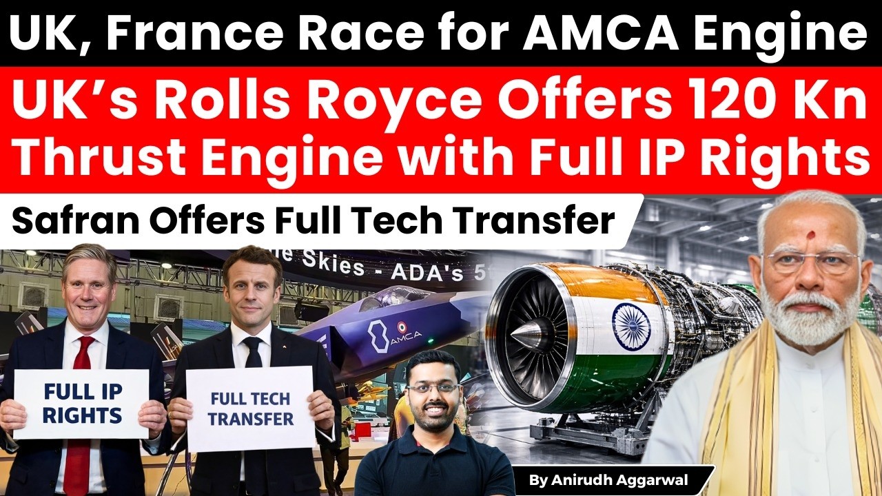 UK’s Rolls Royce Offers 120 Kn Thrust Engine for AMCA, Full IP Rights. Safran Offers Tech Transfer