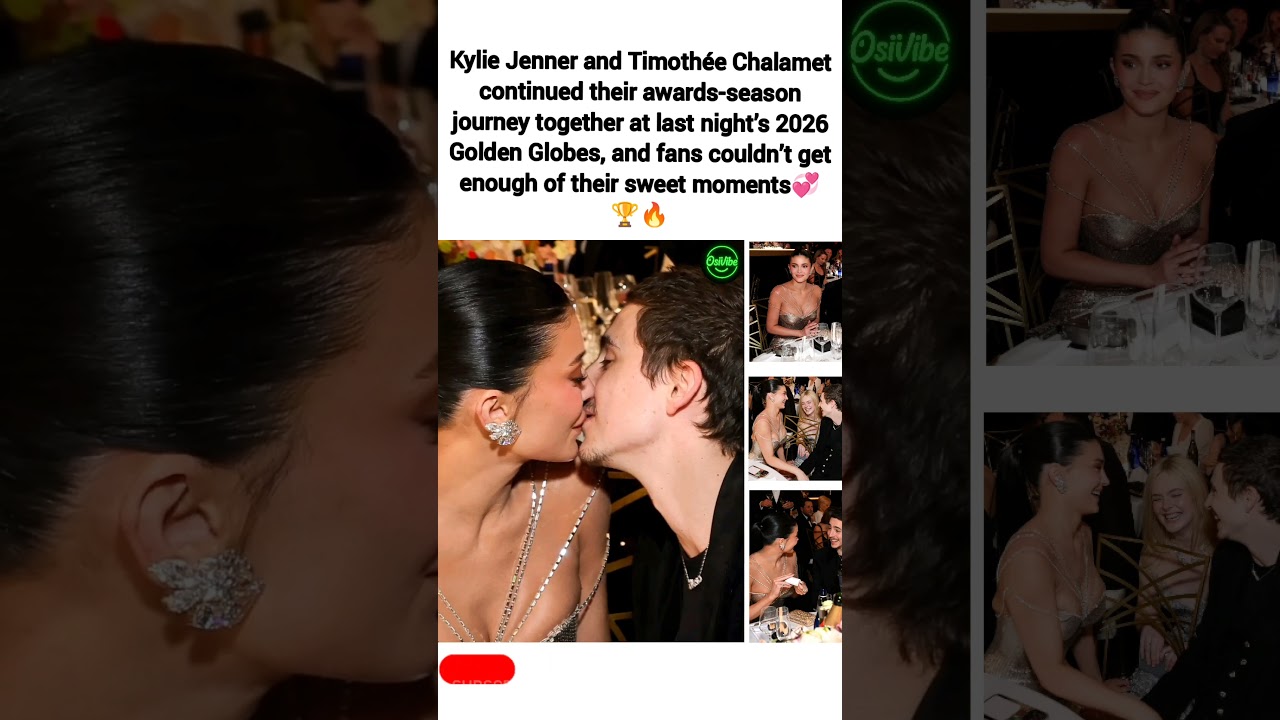 Kylie Jenner & Timothée Chalamet Steal Hearts With Sweet Moments at the 2026 G G💞🔥 