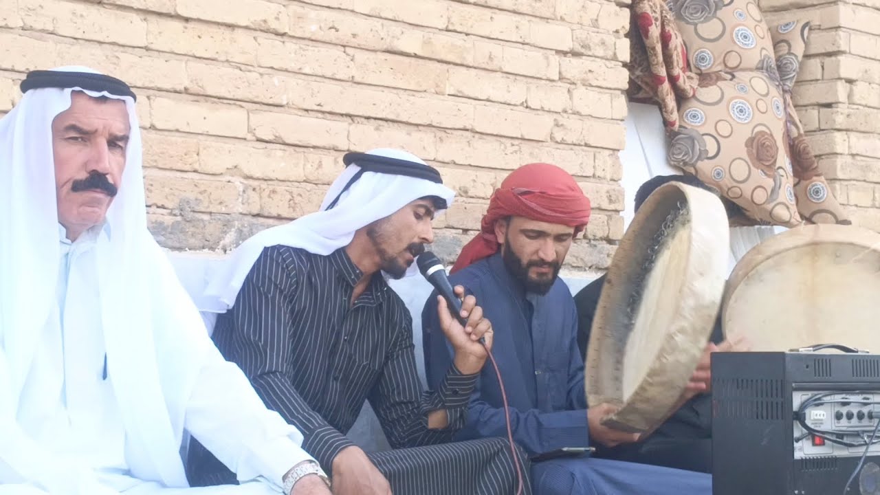 المداح سيد سند العطراوي النعيمي في مرقد السيد أحمد الرفاعي