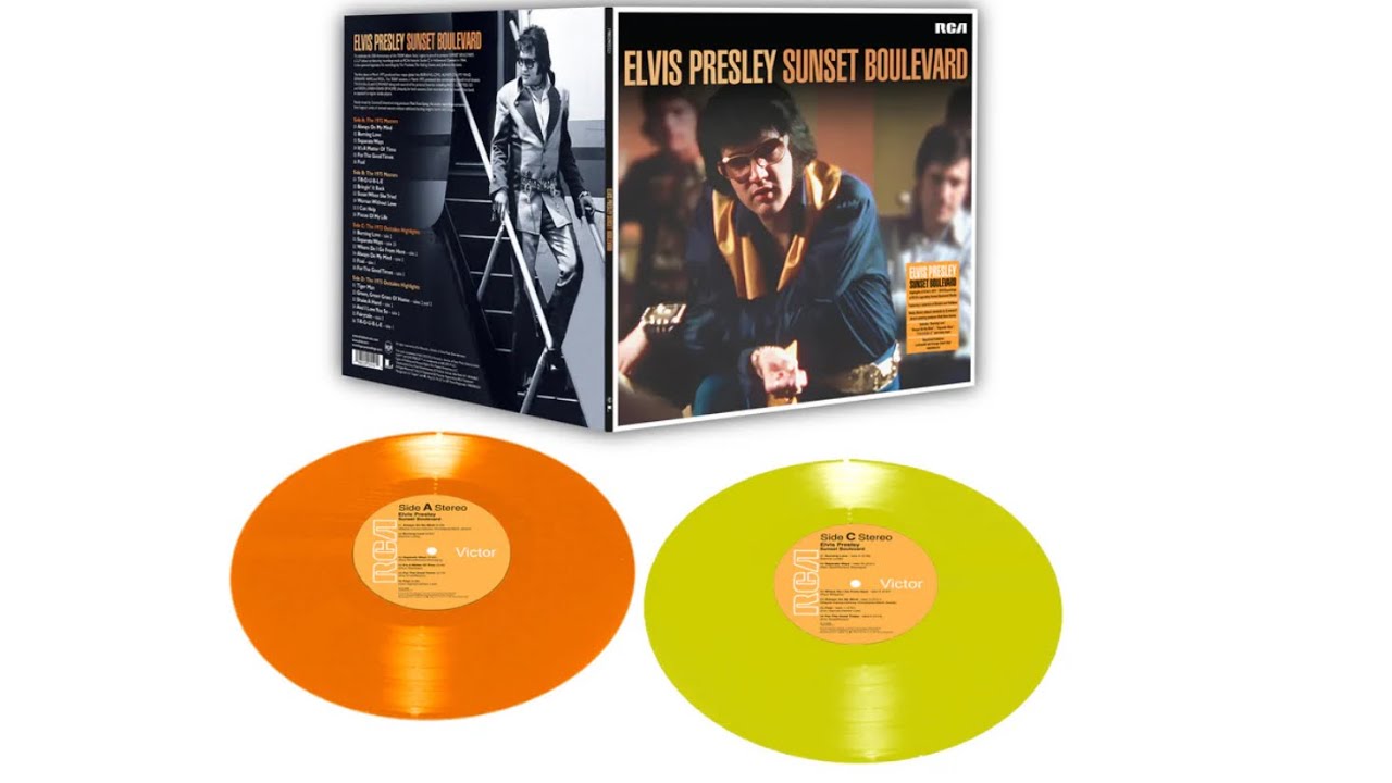 2025 Elvis Presley Sunset Blvd 5-CD & 2 LP Set Announcement. The King’s Court