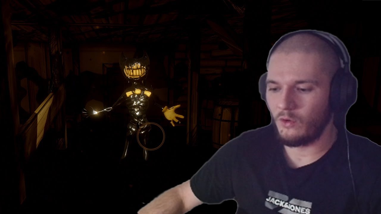 This Scared the Living **** Out of Me!! | Bendy and the Ink Machine ep1