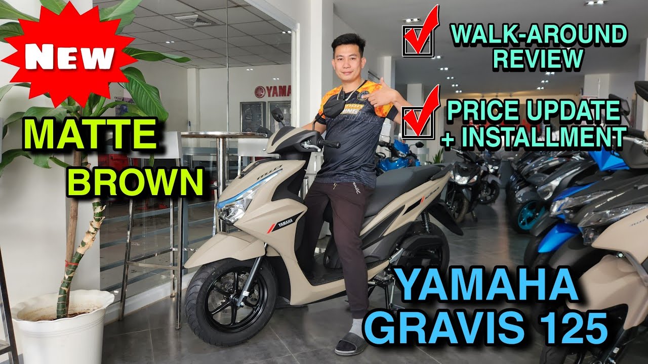 YAMAHA MIO GRAVIS 125 MATTE BROWN