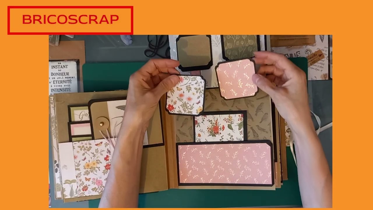 Présentation  album WILD AND FREE 20x20 #scrapbooking