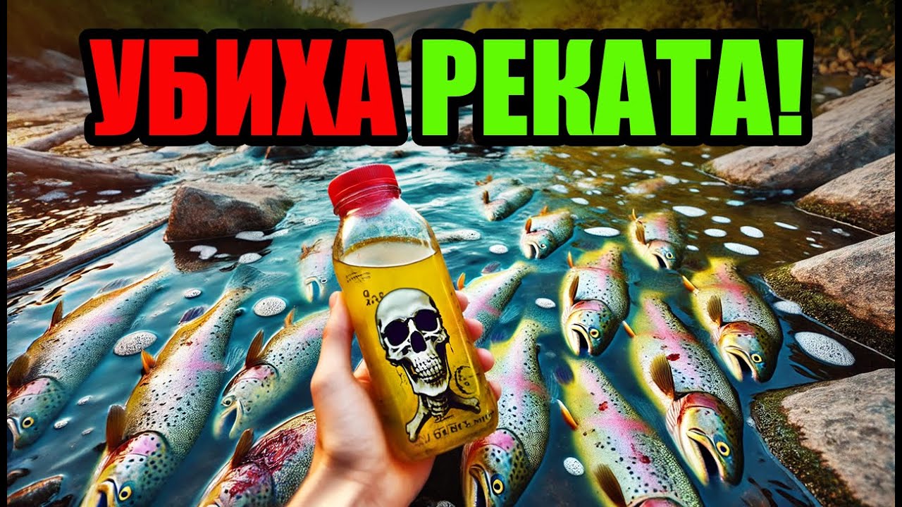 БРАКОНИЕРИ ОТРОВИХА р. Нишава!