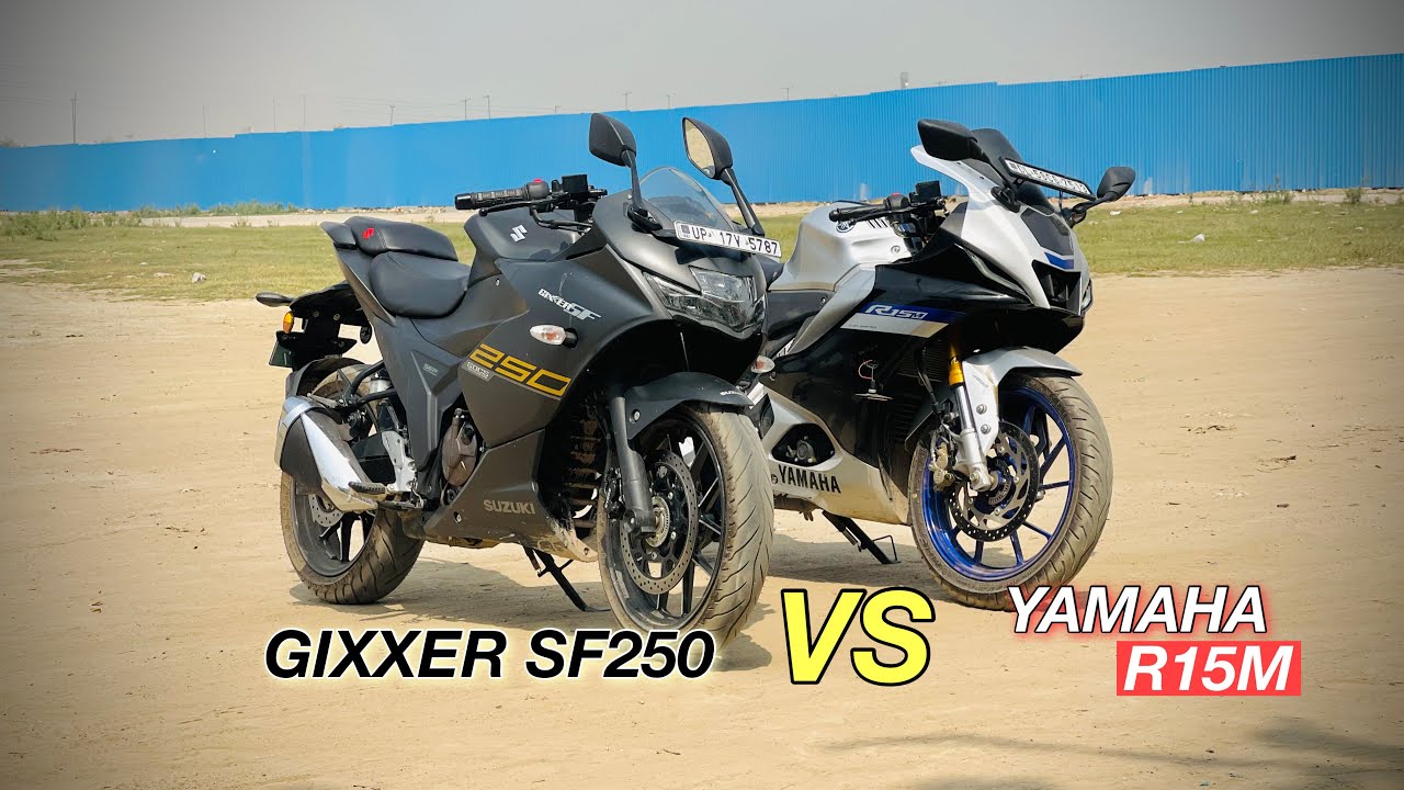 GIXXER SF250 VS YAMAHA R15M FULL COMPARISON ! ! Which one is best for you 😱