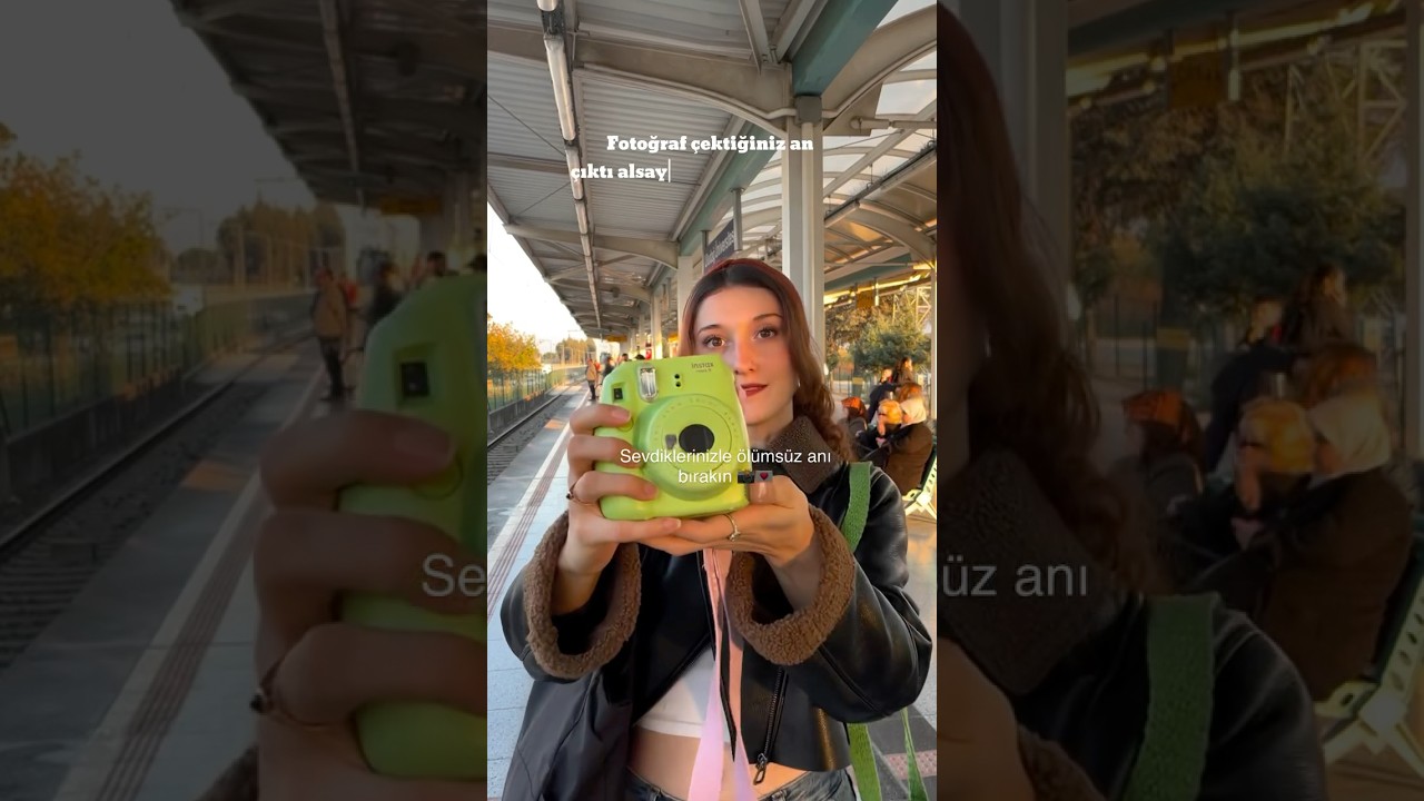 Instax mini ile &Ccedil;ekim Yaptım 📸 #instax #instaxmini #fyp #keşfet