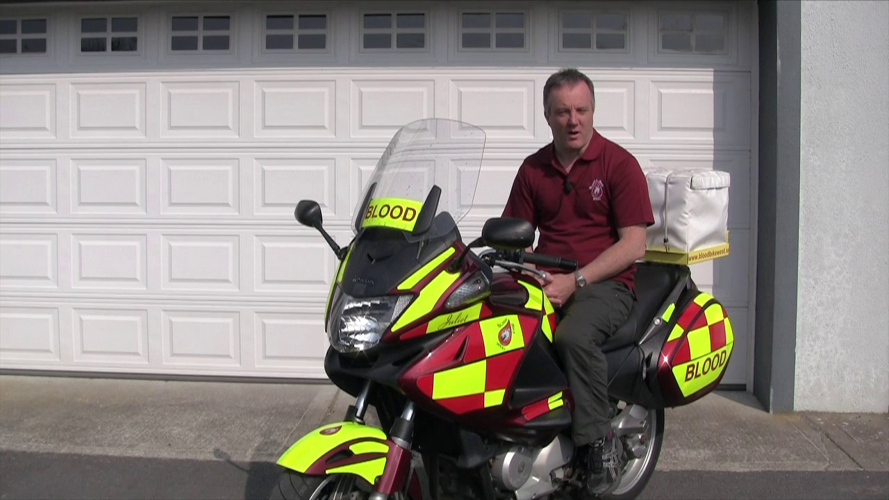 Blood Bike West - Irish TV   Galway Matters : Episode 37,  2015