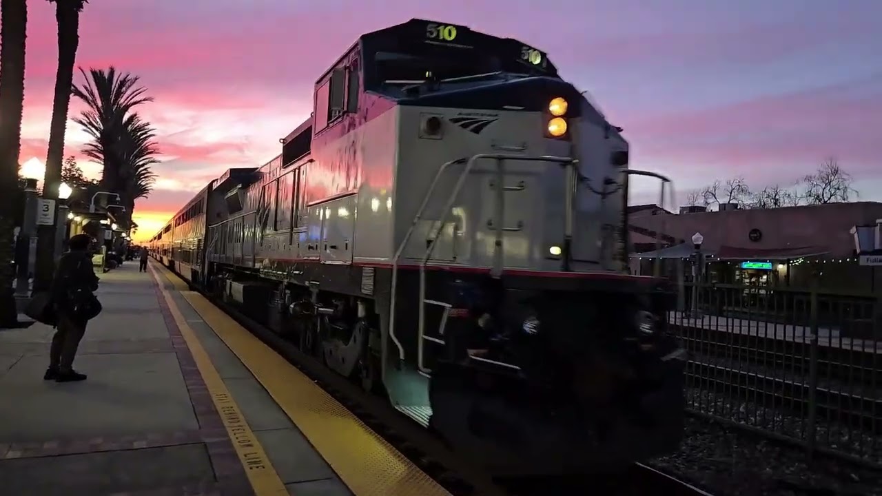 Fullerton with some insanely good trains