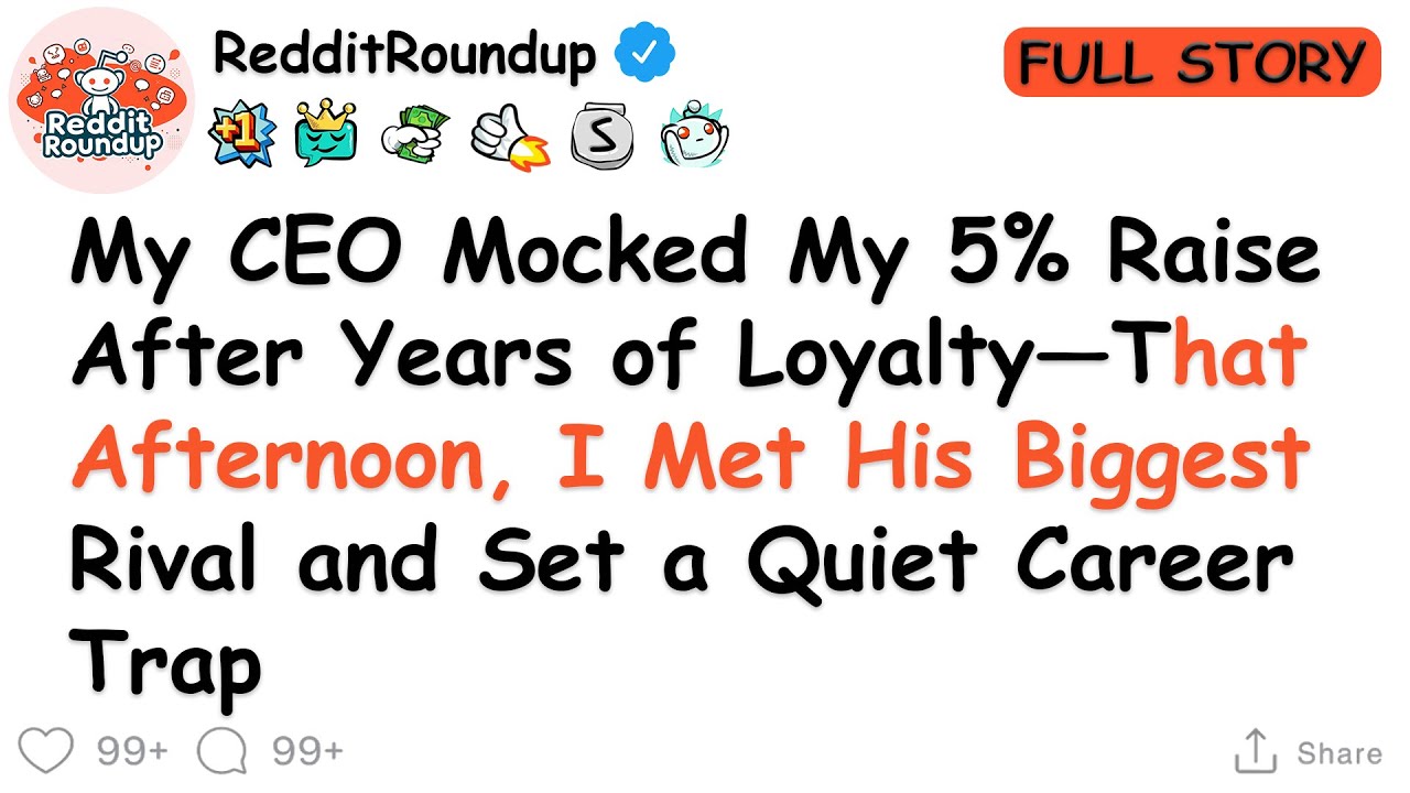 My CEO Sneered at My Raise Request—Hours Later, I Slid One Document to His Top Rival and Changed...