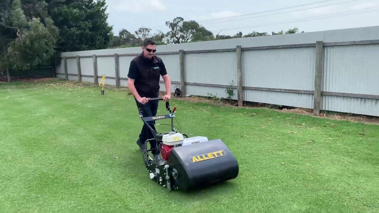 Turfmates First Look At The Allett C24 Mower