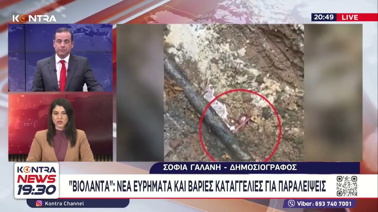 Νέες καταγγελίες και ευρύματα για «Βιολάντα» / Σοφία Γαλάνη