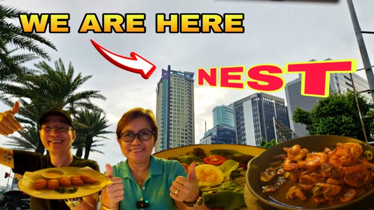 The NEST Dining in the SKY-Amazing View & Food Review!