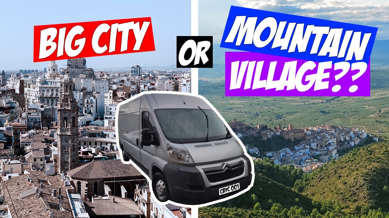 OUR FAVOURITE PLACE YET!! |#VANLIFE in SPAIN | Valencia vs Vilafames |