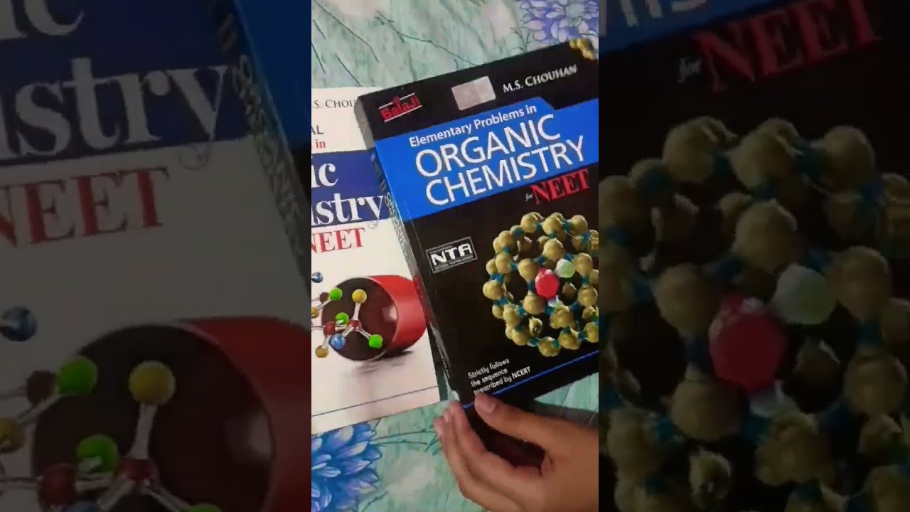M.S Chouhan Organic Chemistry Book for NEET with solutions #neet #mschouhan #giveaway
