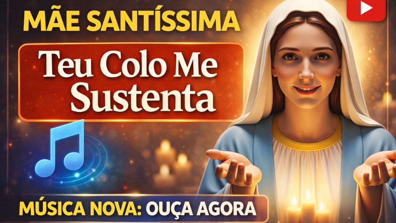 Música Mariana para Oração | No Colo de Maria Encontro Paz e Esperança
