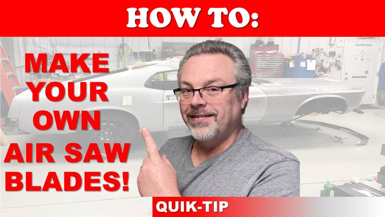 DIY Air Saw Blades!  Better blades for less!