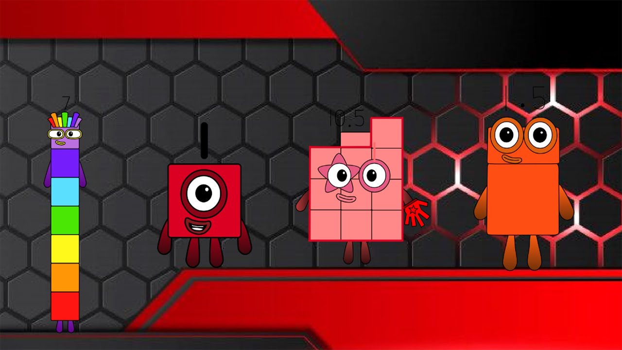 The Team Factor Halves Version remix @numberblocksbasics1220