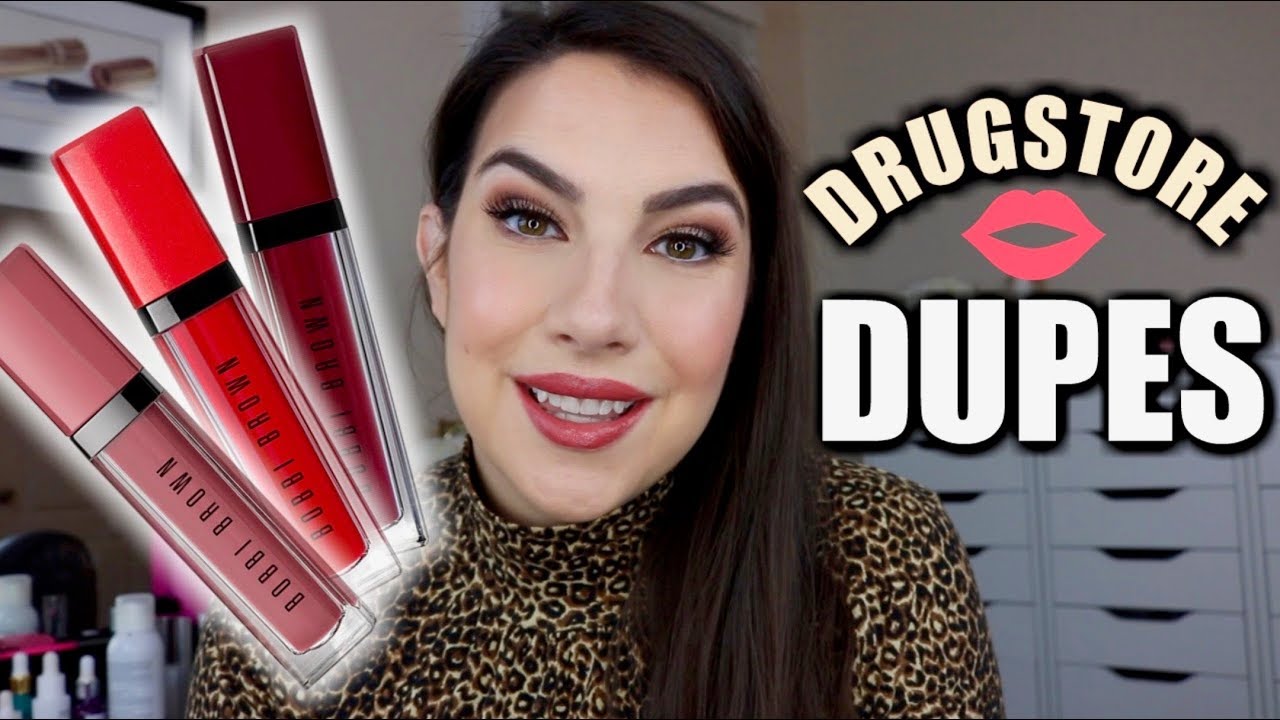 DRUGSTORE DUPES for Luxury Lip LOVES