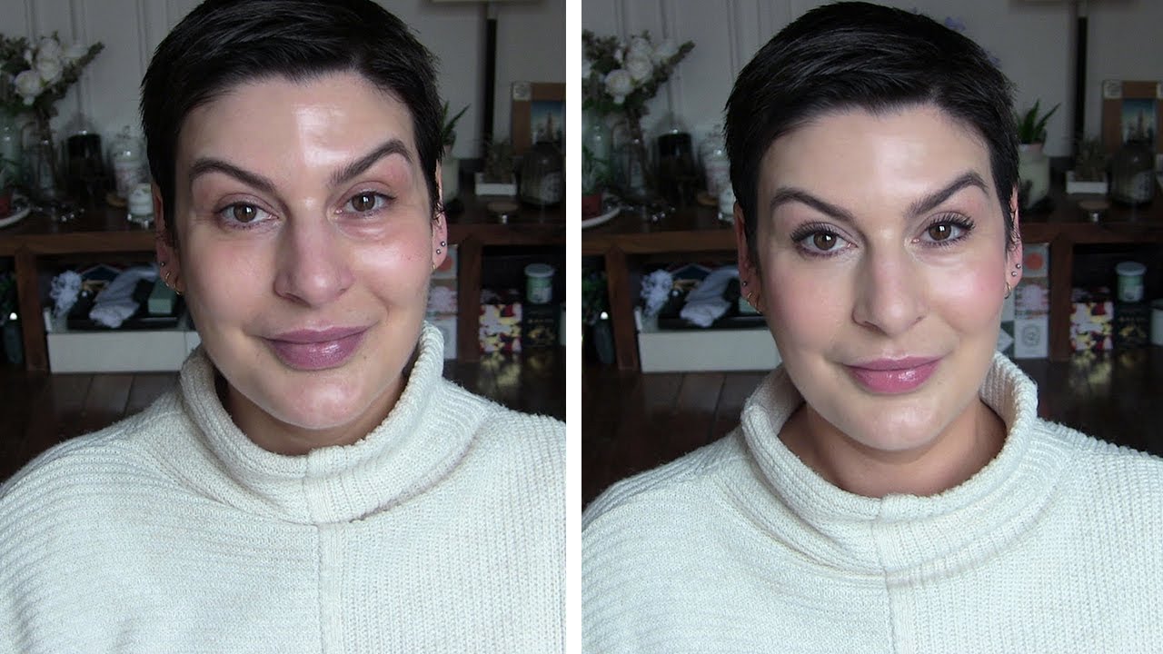 Glass skin makeup